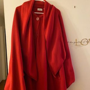 Cape style coat